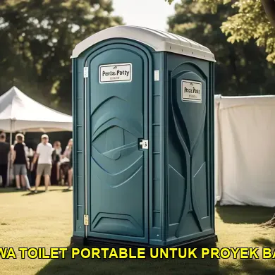 sewa toilet portable untuk proyek batu